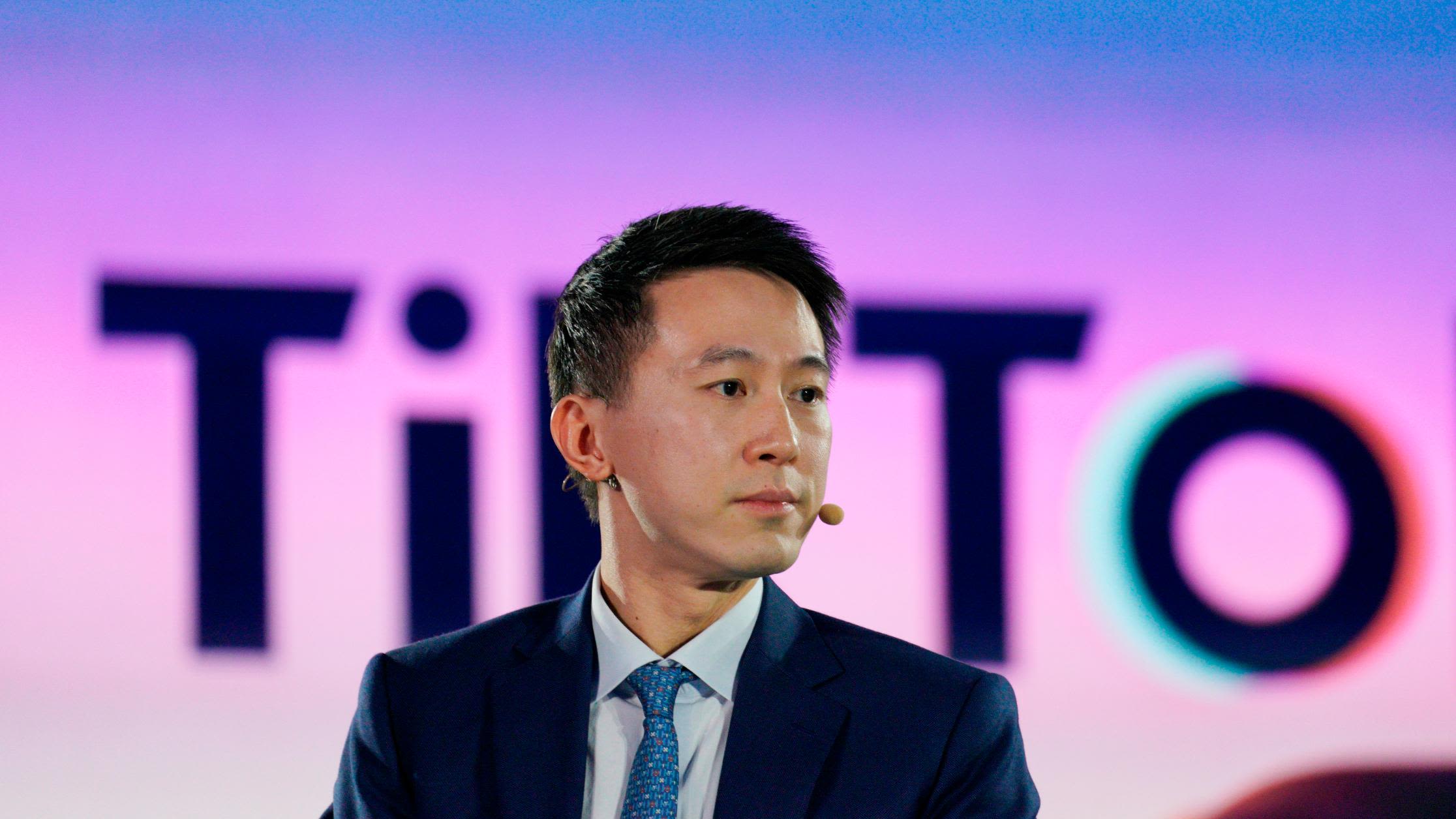 TikTok CEO Shou Zi Chew